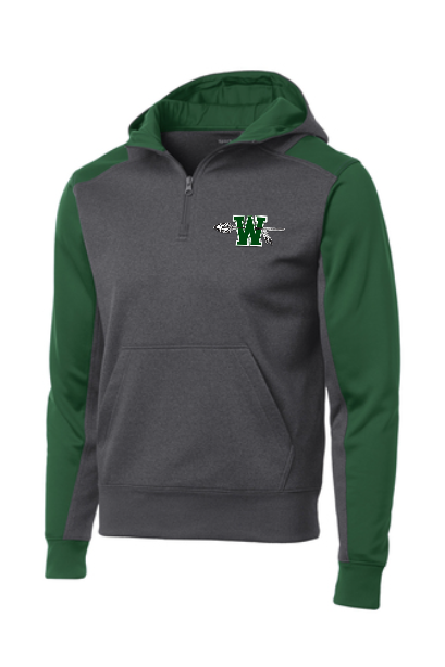 Waxahachie High School | Sweatshirt | Quarter Zip Hooded Sweatshirt