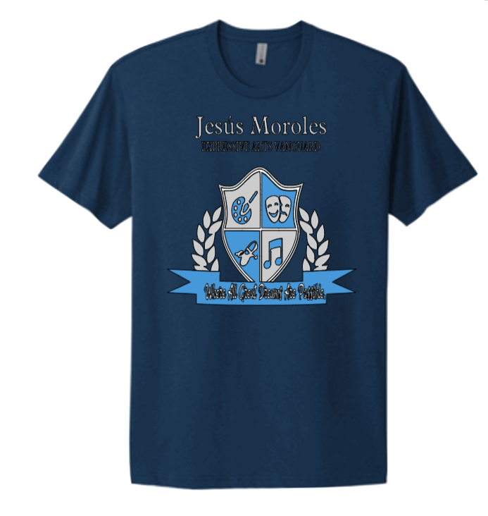 Jesús Moroles | T-Shirt | LOGO T-Shirt- Navy Blue